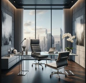 overwhelmed woman with sticky notes at desk showing signs of people pleasing and burnout set healthy boundaries